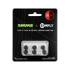 Shure EACYF1-6M Comply 100 Series Black Foam Sleeves 6 Pack