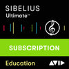 Sibelius Ultimate 1-Year Subscription New -- Education Pricing