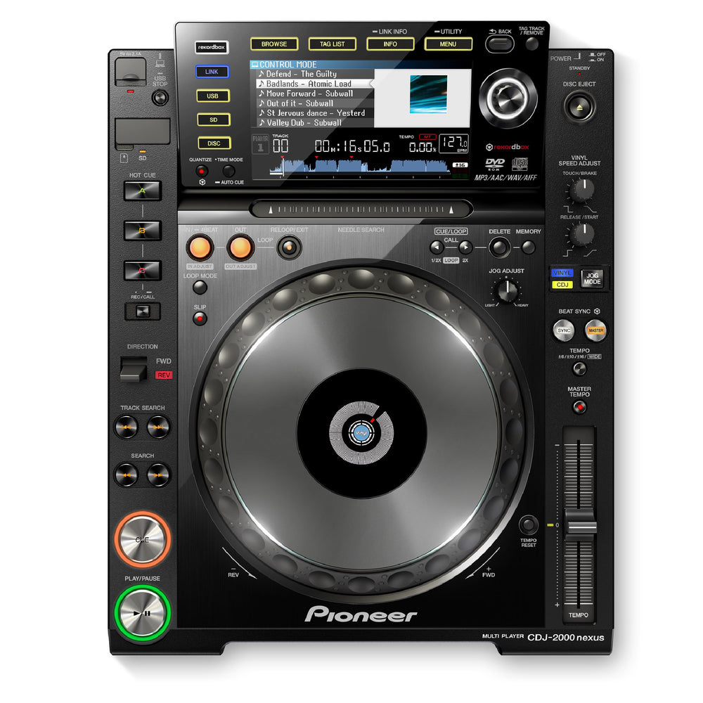 Pioneer DJ CDJ-2000NEXUS Pro-Grade Digital DJ Deck