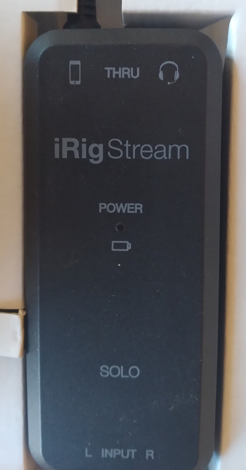 IK Multimedia IRIG Stream SOLO Streaming Interface