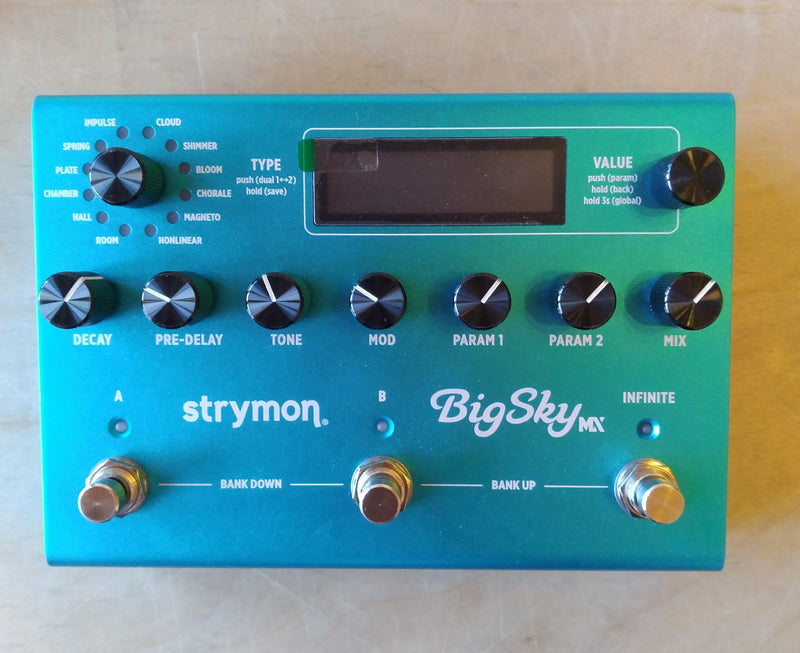 Strymon Bigsky Mx Next Generation Reverb Workstation