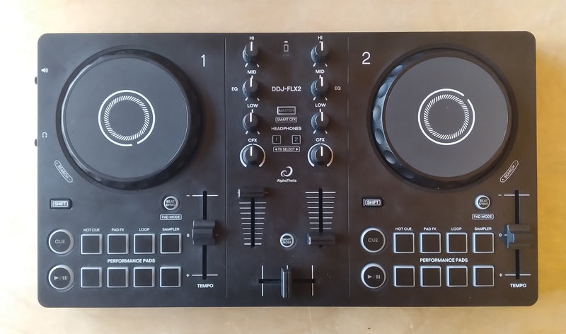 AlphaTheta DDJ FLX-2 - Compact Dj Controller