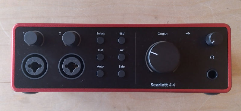 Focusrite Scarlett 4i4 4th Gen