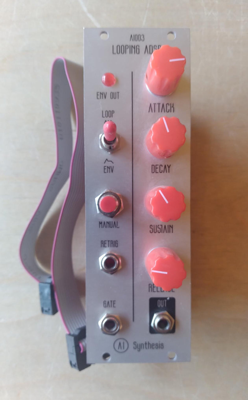 AI Synthesis AI003 Looping ADSR Built & Tested Silver