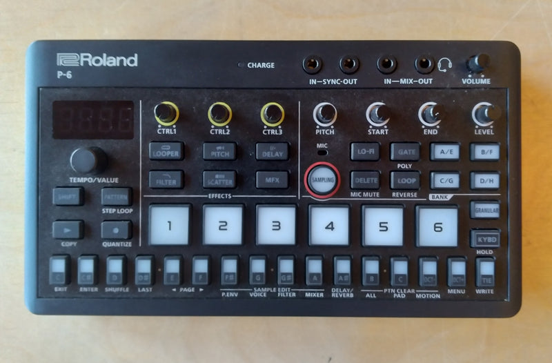 Roland Aira Compact P-6 Creative Sampler