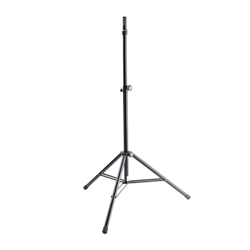 K&M 21467-Black Aluminum Speaker Tripod with Ring-Lock