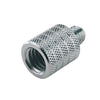 K&M 218-ZINC Internal Thread Adapter 1/2in Female 3/8in Male