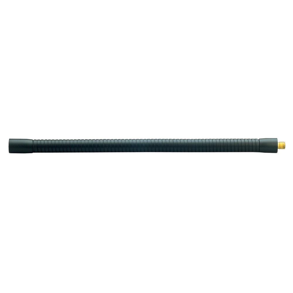 K&M 224-Black 300 x 15mm Gooseneck 5/8in Male-Female Thread