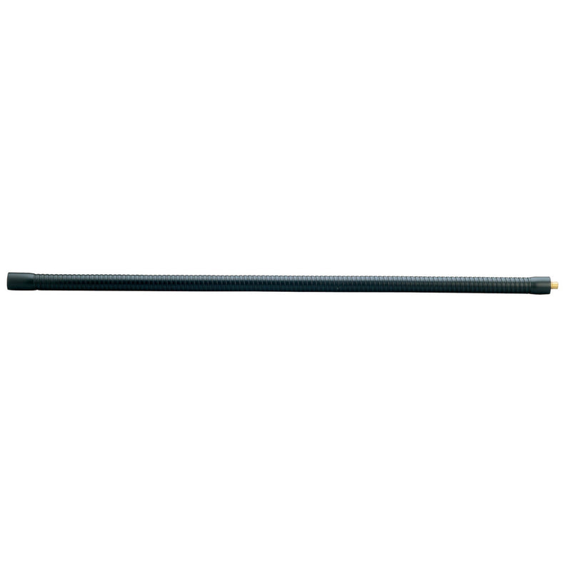 K&M 228-Black 600 x 18.5mm Gooseneck 5/8in Male-Fem - Thread