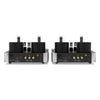 Fezz Audio Lybra MK2 Mono Tube Power Amp Pair - Moonlight - Rear View