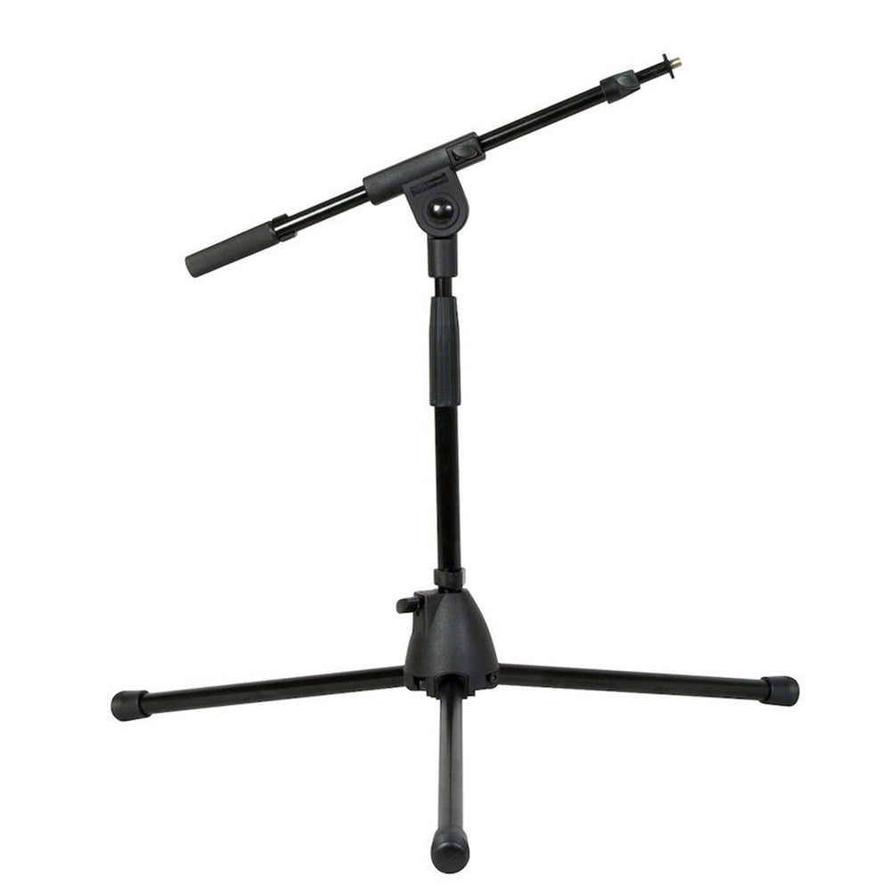 K&M 25907-BLACK LOW-LEVEL MIC STAND SHORT BOOM