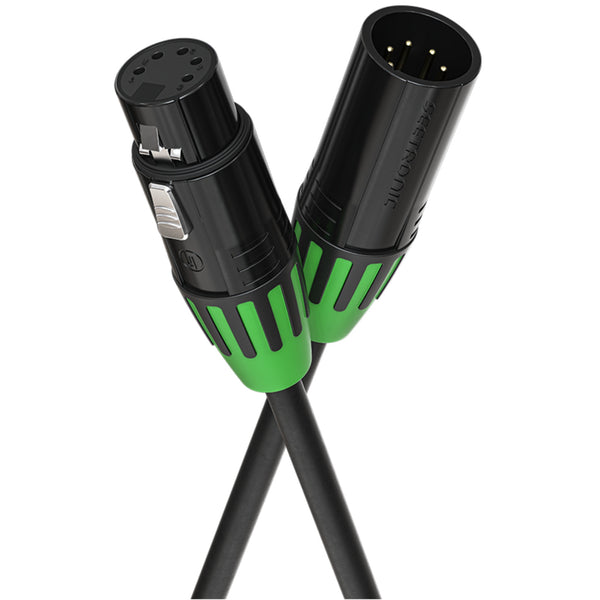 Chauvet Pro Riglink IP Rated 5-Pin DMX Cable 25ft