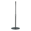 K&M 26750 Speaker Stand with Round Base - Black