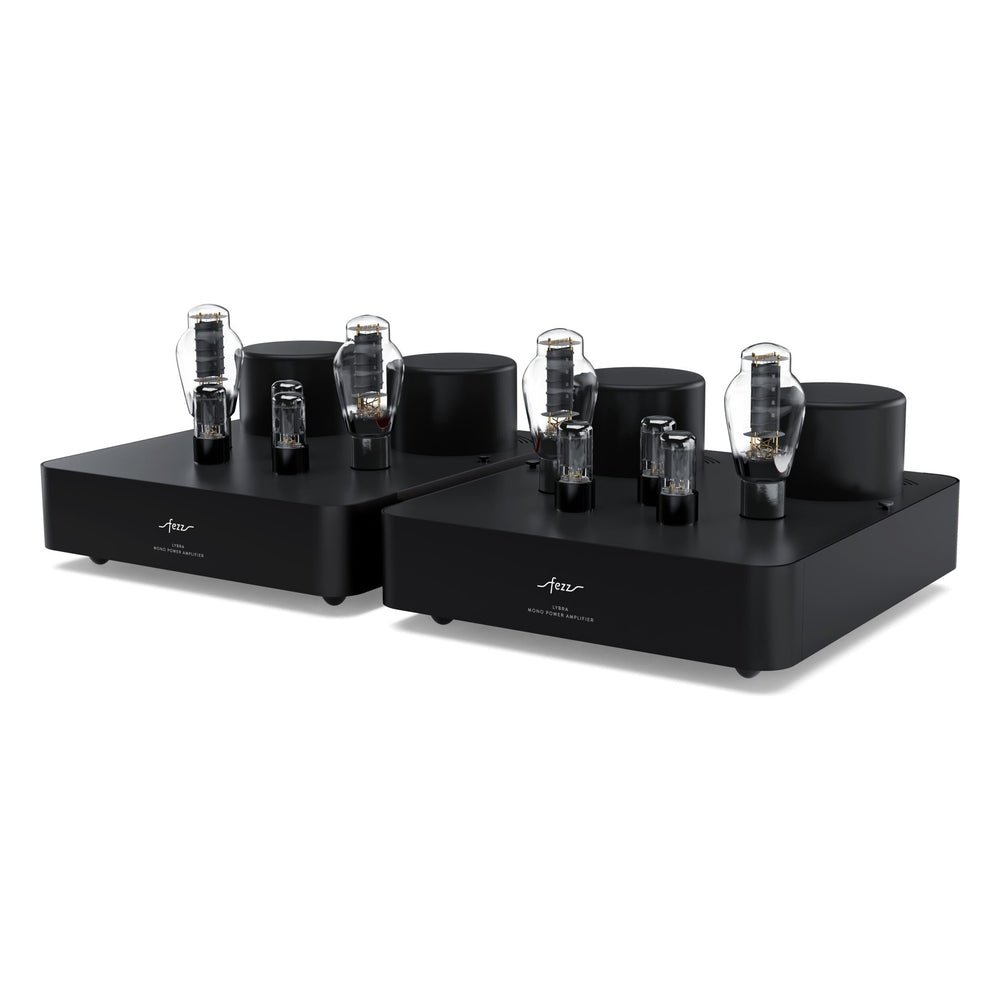 Fezz Audio Lybra MK2 Mono Tube Power Amp Pair - Black Ice