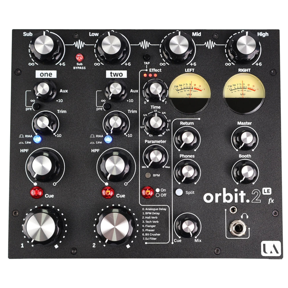 Union Audio orbit.2 LE FX - 2-channel Analog Rotary Mixer