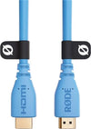 Rode 3M - 2.0 HDMI Premium Cable, (dia 6mm) - Blue