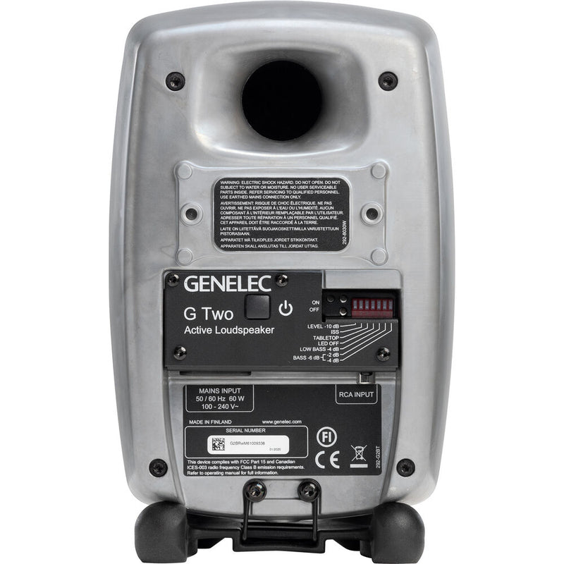 Genelec G2BRW 2-Way Active Compact Speaker Aluminum