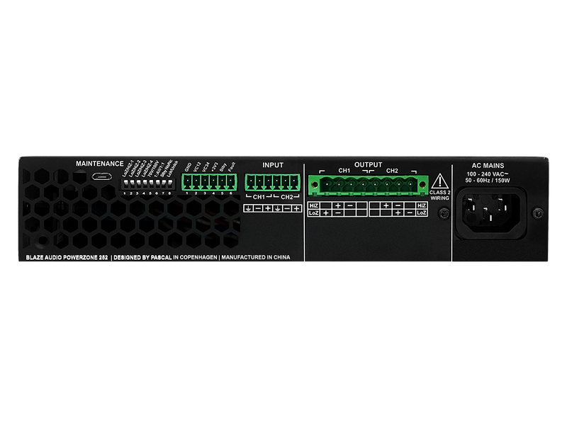 Blaze Powerzone 252 Power Amplifiers
