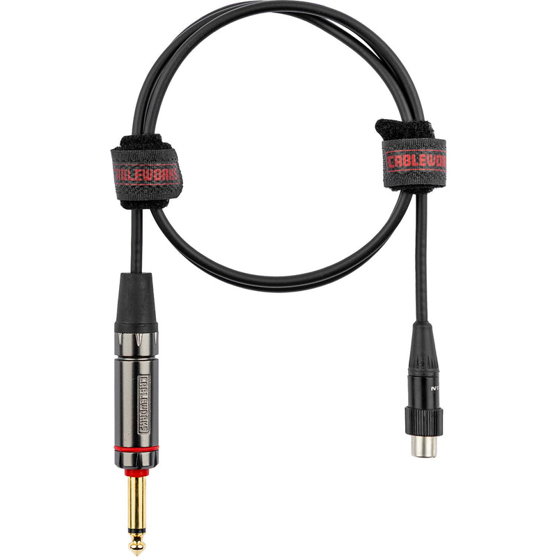 Gator GCWH-TA4F-3QT 1/4" Strt To Ta4F Instrument Cable 3Ft