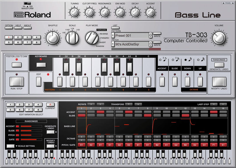 Roland TB-303 Key