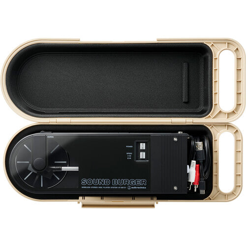 Audio-Technica AT-SBC1-BG Sound Burger Storage Case - Beige