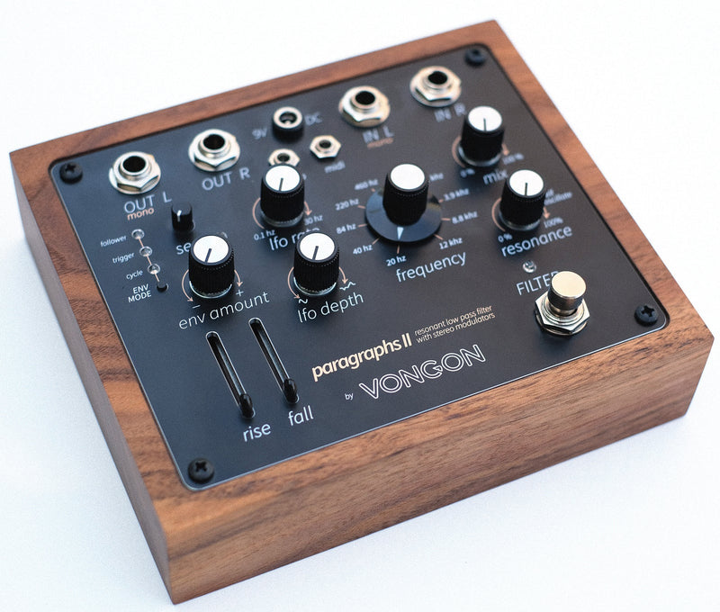 Vongon Paragraphs II Resonant Low Pass Filter