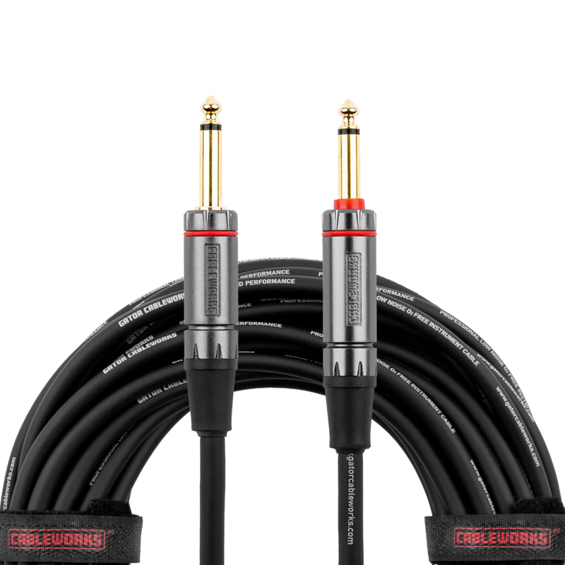 Gator GCWH-INS-20QT Strt To Strt Instrument Cable 20Ft