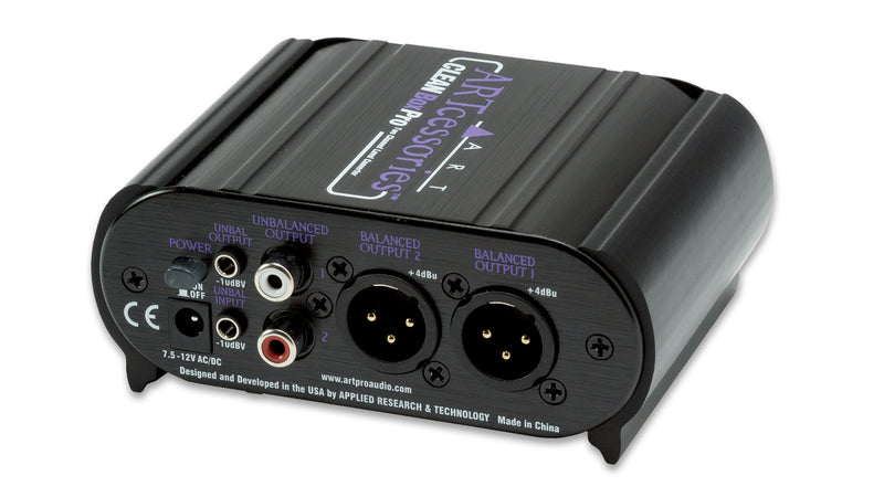 Art Pro Audio CLEANBOXPRO Pro Dual Channel Level Converter