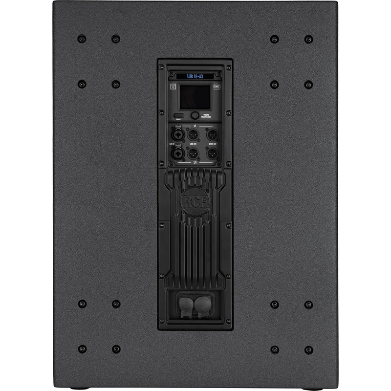 RCF SUB 18-AX Pro 2200W Powered 18in Subwoofer - Black