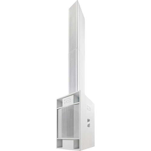 BassBoss Sublim8 Powered Column PA System - White