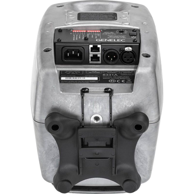 Moniteur de proximité numérique 3 voies Genelec 8331ARW en aluminium brut