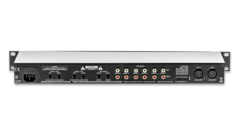 Art Pro Audio MX624 6-Channel Rackmount Zone Mixer