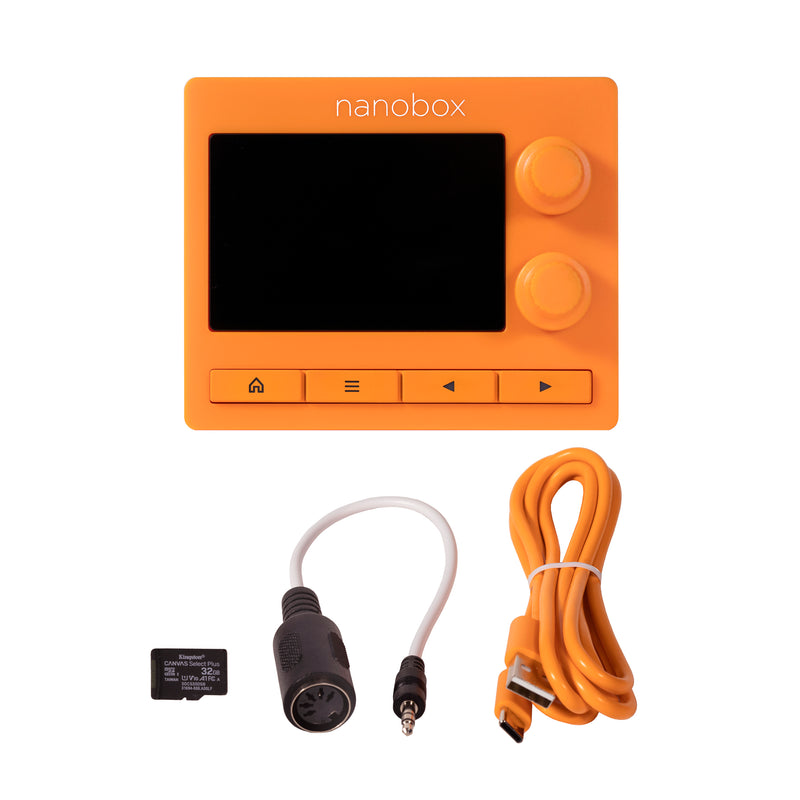 1010Music Nanobox Tangerine Compact Streaming Sampler
