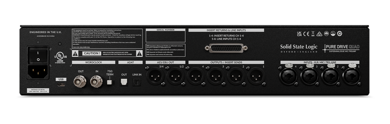 Solid State Logic PureDrive Quad