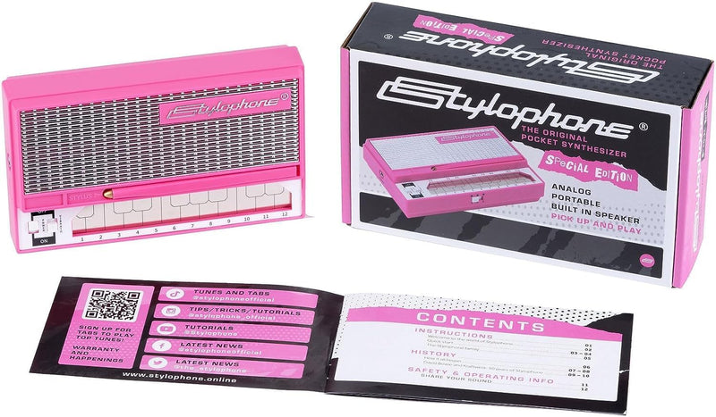 Stylophone PINK Retro Pocket Synth Special Edition Pink