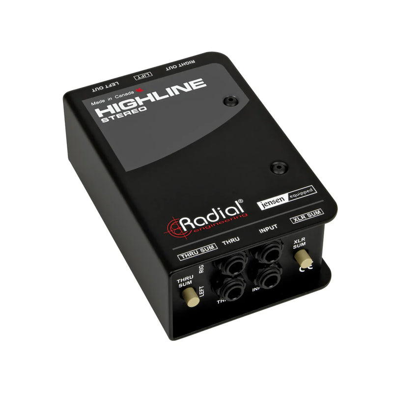 Radial Highline Stereo Passive Line Isolator