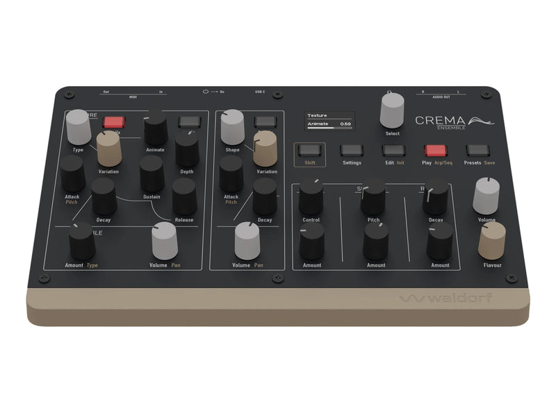 Waldorf Crema Compact Polyphonic String and Pad Synthesizer