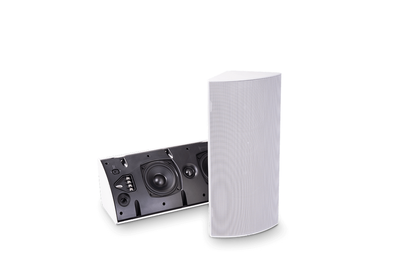 Blaze Ci4, 4 Inch Speaker and 4 Inch passive radiator - Whit