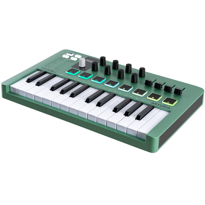 Arturia Minilab 3 Compact MIDI Controller Mint Green