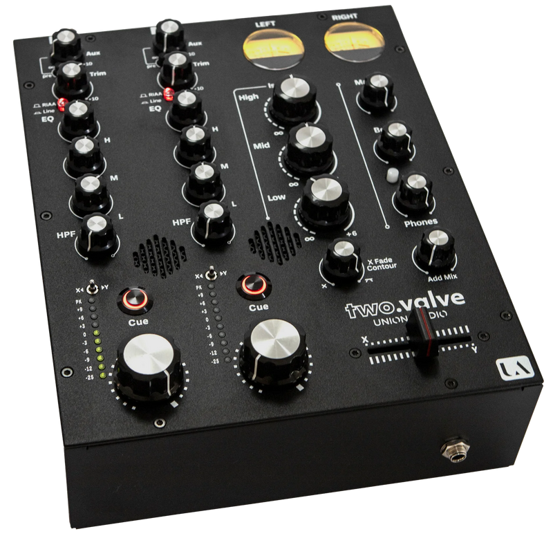 Union Audio two.valve - 2-Channel Analog Rotary DJ Mixer