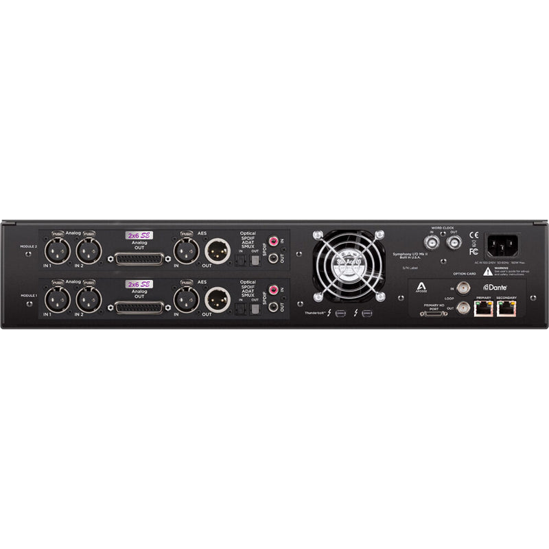 Apogee ProTools HDX + Dante Interface w/2 X 2X6 Line