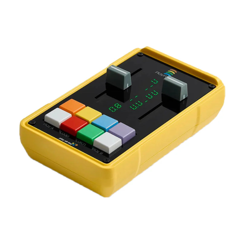 Play Fader 2 channel CV & MIDI Sequencer - Yellow