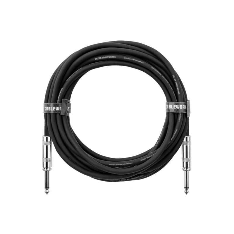 Gator GCWH-INS-20 Strt To Strt Instrument Cable 20Ft