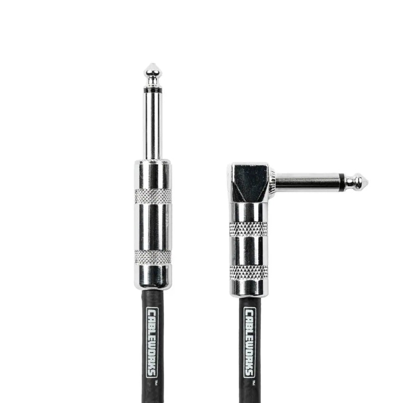 Gator GCWB-INS-10RABRD Strt To Ra Inst Cable 10Ft Black/Red