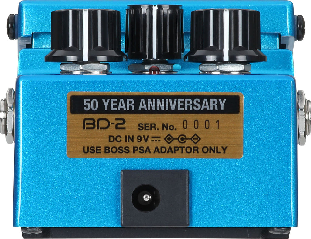 Boss BD-2-B50A Blues Driver 50th Anniversary Pedal