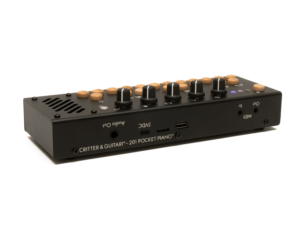 Critter Guitari 201 Pocket Piano Black