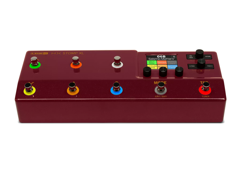 Ampli et processeur d'effets Line6 HX Stomp XL - Bourgogne