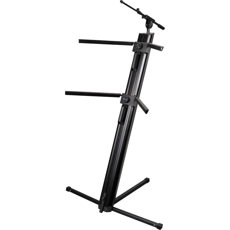 Gator GFW-KEY-4000 2-Tier Keyboard Stand With Mic Boom
