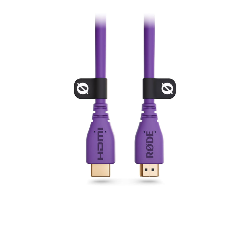 Rode 3M - 2.0 HDMI Premium Cable, (dia 6mm) - Purple