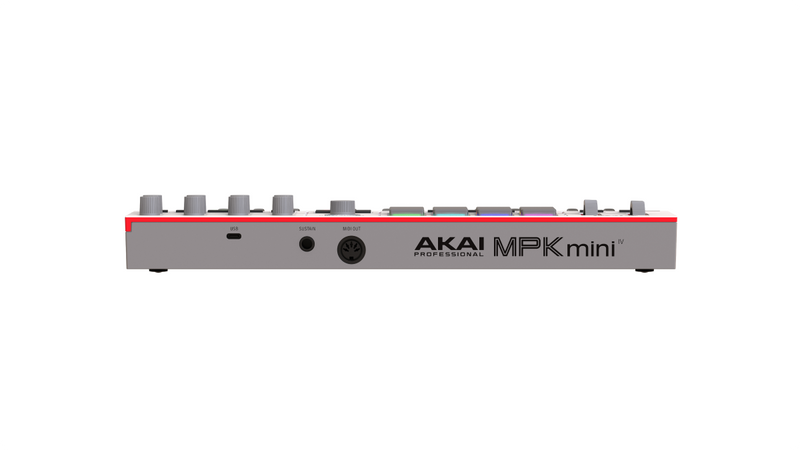 Akai MPK Mini MK4 Midi Keyboard - White